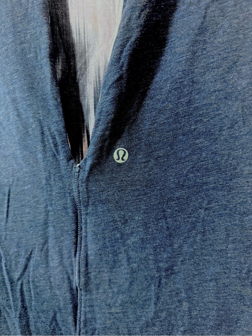 Lululemon Covers it all mirage Navy abstract Cowl Neck reversible Mini Dress - Picture 7 of 8